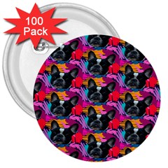 Doggy 3  Buttons (100 Pack)  by Sparkle