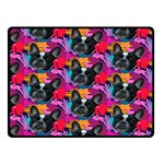 Doggy Fleece Blanket (Small) 50 x40  Blanket Front