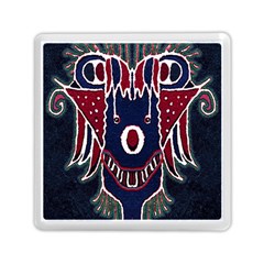 Fantasy Sketchy Drawing Mask Artwork Memory Card Reader (square) by dflcprintsclothing