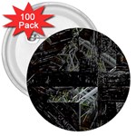 Brakkett 3  Buttons (100 pack)  Front