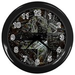 Brakkett Wall Clock (Black) Front