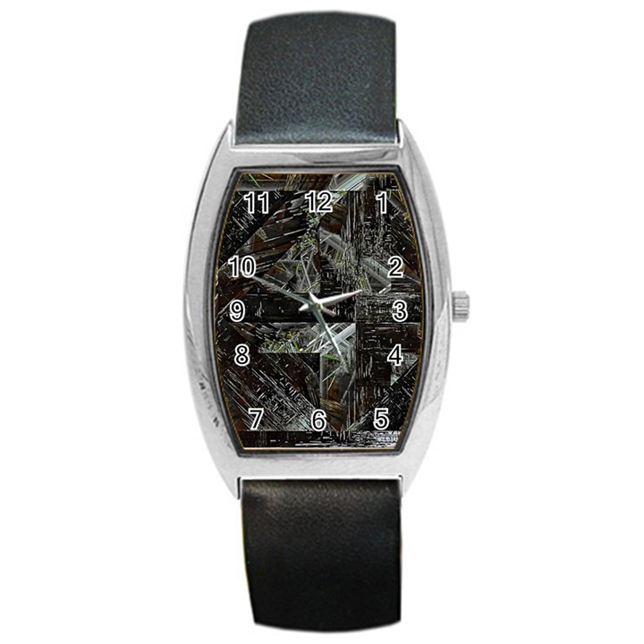 Brakkett Barrel Style Metal Watch