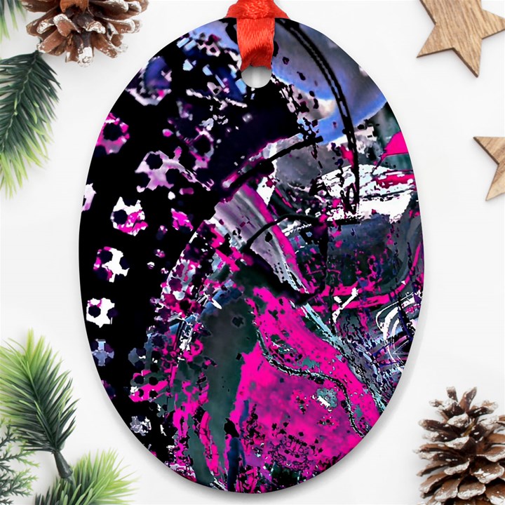 Rollercoaster Ornament (Oval)