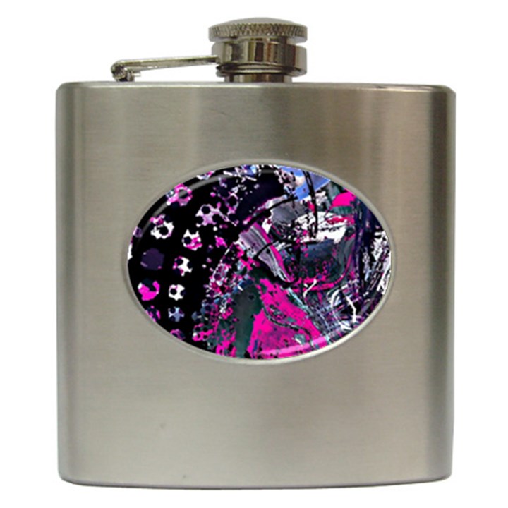 Rollercoaster Hip Flask (6 oz)