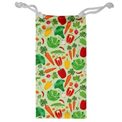 Vegetables Love Jewelry Bag by designsbymallika