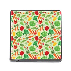 Vegetables Love Memory Card Reader (square 5 Slot) by designsbymallika