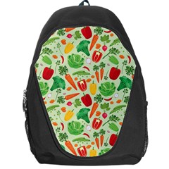 Vegetables Love Backpack Bag by designsbymallika