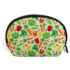 Vegetables Love Accessory Pouch (large) by designsbymallika