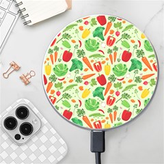 Vegetables Love Wireless Charger by designsbymallika