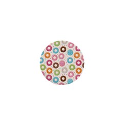 Donuts Love 1  Mini Magnets by designsbymallika