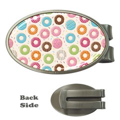 Donuts Love Money Clips (oval)  by designsbymallika