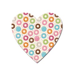 Donuts Love Heart Magnet by designsbymallika