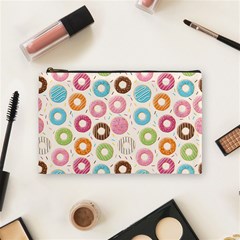 Donuts Love Cosmetic Bag (medium) by designsbymallika