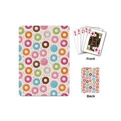 Donuts Love Playing Cards Single Design (mini) by designsbymallika