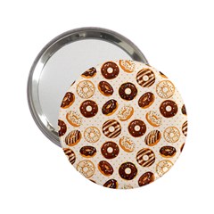 Chocolate Donut Love 2 25  Handbag Mirrors by designsbymallika