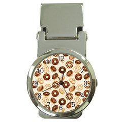 Chocolate Donut Love Money Clip Watches by designsbymallika