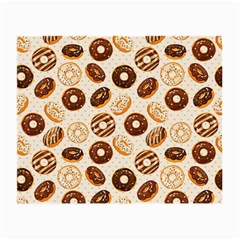 Chocolate Donut Love Small Glasses Cloth (2 Sides) by designsbymallika