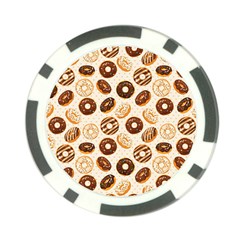 Chocolate Donut Love Poker Chip Card Guard (10 Pack) by designsbymallika