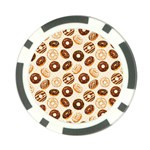 Chocolate Donut Love Poker Chip Card Guard (10 pack) Front