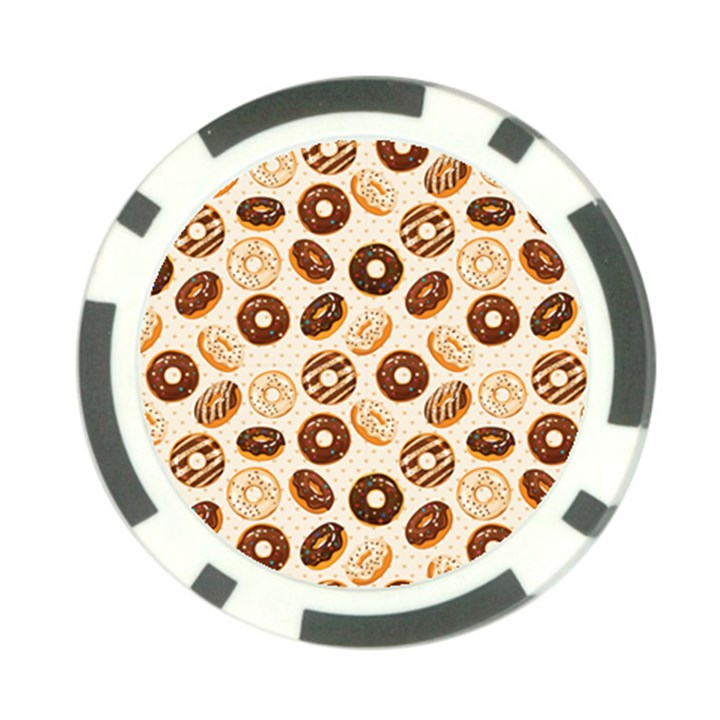 Chocolate Donut Love Poker Chip Card Guard (10 pack)