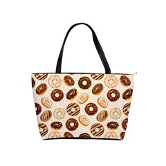 Chocolate Donut Love Classic Shoulder Handbag by designsbymallika