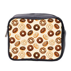 Chocolate Donut Love Mini Toiletries Bag (two Sides) by designsbymallika