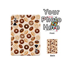 Chocolate Donut Love Playing Cards 54 Designs (mini) by designsbymallika