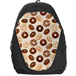 Chocolate Donut Love Backpack Bag Front