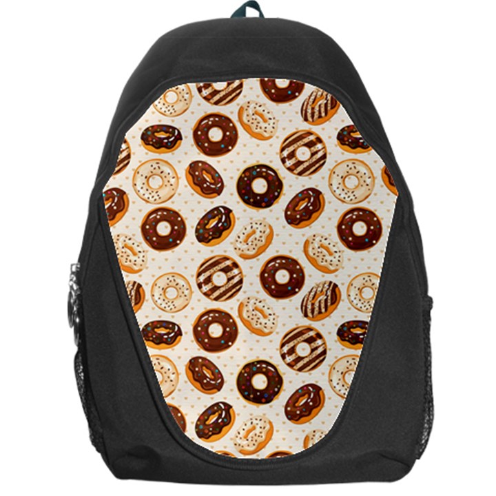 Chocolate Donut Love Backpack Bag