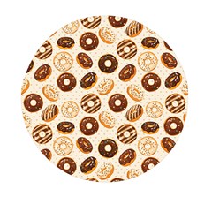 Chocolate Donut Love Mini Round Pill Box by designsbymallika