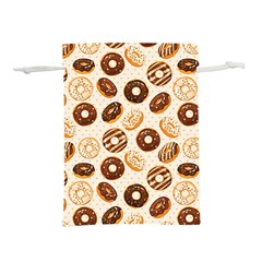 Chocolate Donut Love Lightweight Drawstring Pouch (m) by designsbymallika