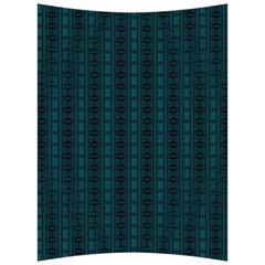 Teal Stripes Back Support Cushion