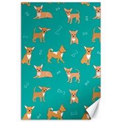 Cute Chihuahua Dogs Canvas 20  X 30  by SychEva