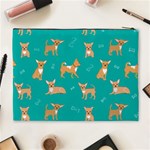 Cute Chihuahua Dogs Cosmetic Bag (XL) Back