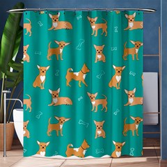 Cute Chihuahua Dogs Shower Curtain 60  X 72  (medium)  by SychEva