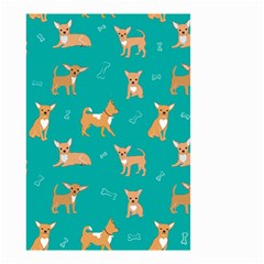 Cute Chihuahua Dogs Small Garden Flag (two Sides) by SychEva