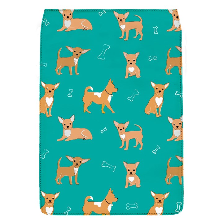 Cute Chihuahua Dogs Removable Flap Cover (S)