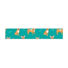 Cute Chihuahua Dogs Flano Scarf (mini) by SychEva