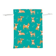 Cute Chihuahua Dogs Lightweight Drawstring Pouch (s) by SychEva