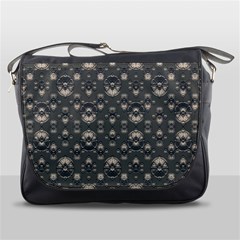 Modern Geometric Ornate Pattern Design Messenger Bag