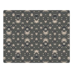 Modern Geometric Ornate Pattern Design Double Sided Flano Blanket (large) 