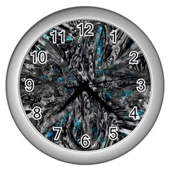 Deus Ex Machina Wall Clock (silver) by MRNStudios