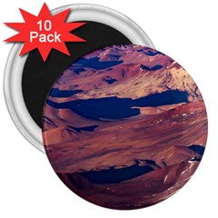 Atacama Desert Aerial View 3  Magnets (10 Pack) 