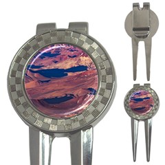 Atacama Desert Aerial View 3-in-1 Golf Divots by dflcprintsclothing