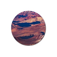 Atacama Desert Aerial View Magnet 3  (round) by dflcprintsclothing