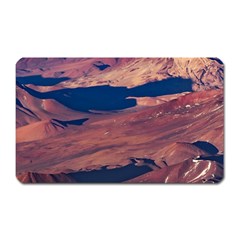 Atacama Desert Aerial View Magnet (rectangular) by dflcprintsclothing