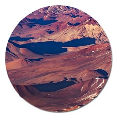 Atacama Desert Aerial View Magnet 5  (round) by dflcprintsclothing