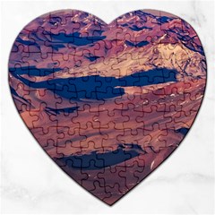 Atacama Desert Aerial View Jigsaw Puzzle (heart)