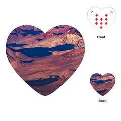 Atacama Desert Aerial View Playing Cards Single Design (heart) by dflcprintsclothing