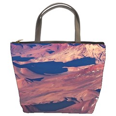 Atacama Desert Aerial View Bucket Bag by dflcprintsclothing